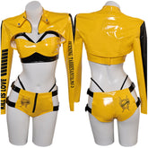 Film Kill Bill Damen Sexy Kostüm Cosplay Halloween Karneval Outfits